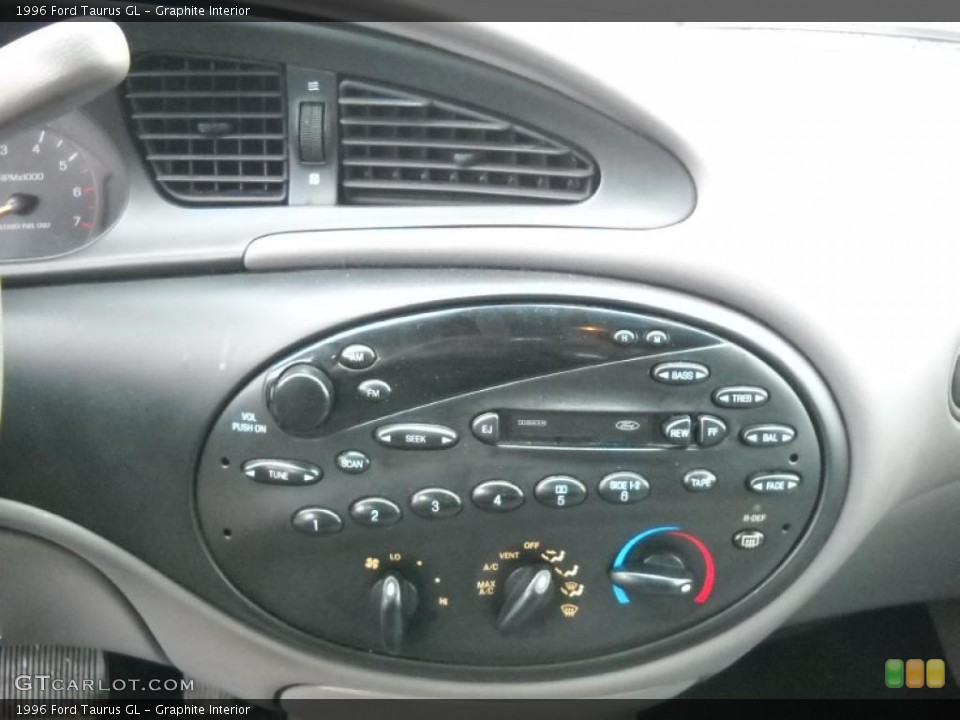Graphite Interior Controls for the 1996 Ford Taurus GL #49419286