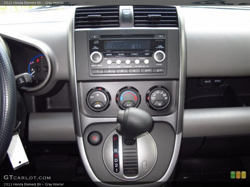 Gray Interior Controls for the 2011 Honda Element EX #49419901