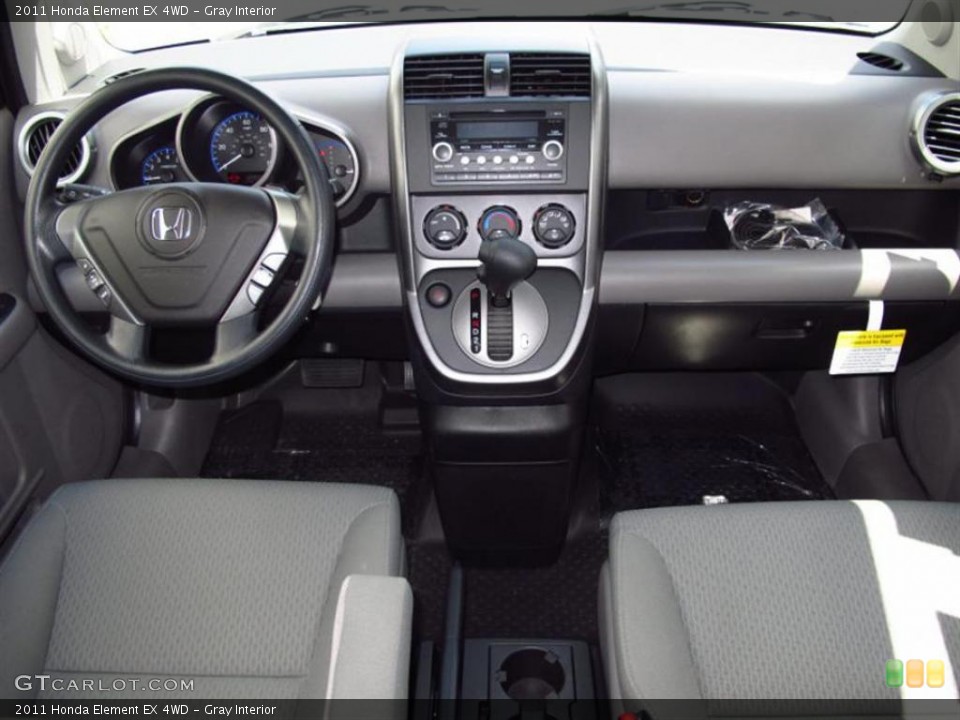 Gray Interior Dashboard for the 2011 Honda Element EX 4WD #49420018