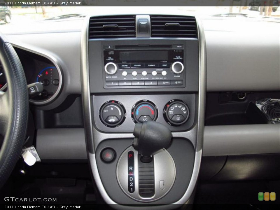 Gray Interior Controls for the 2011 Honda Element EX 4WD #49420042