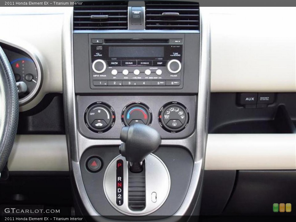 Titanium Interior Controls for the 2011 Honda Element EX #49420483