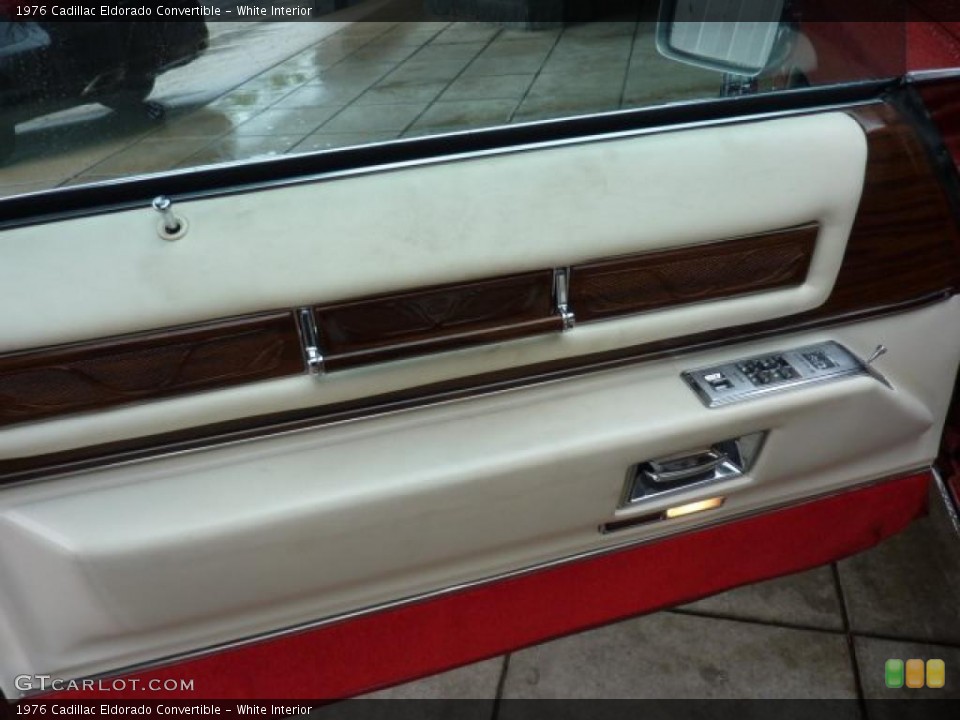White Interior Door Panel for the 1976 Cadillac Eldorado Convertible #49420498