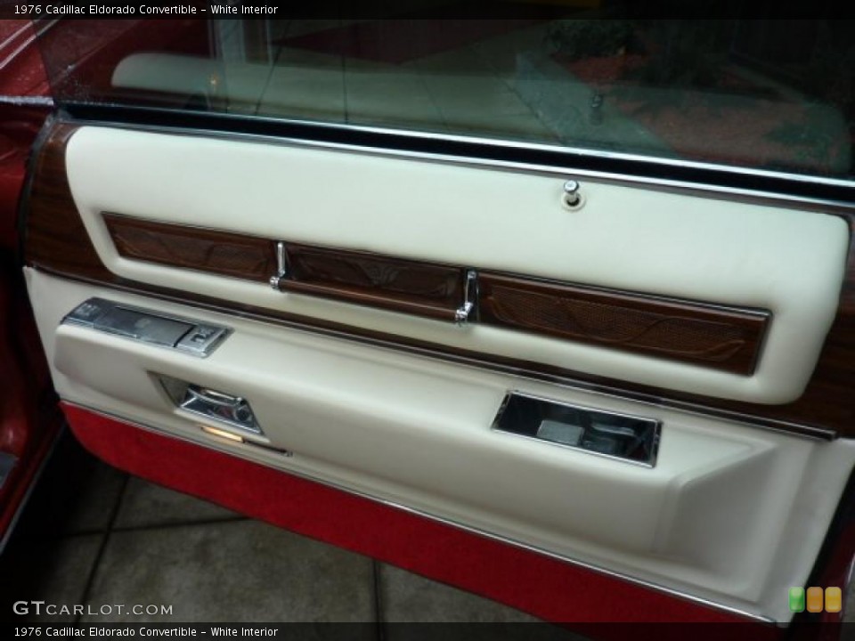 White Interior Door Panel for the 1976 Cadillac Eldorado Convertible #49420537