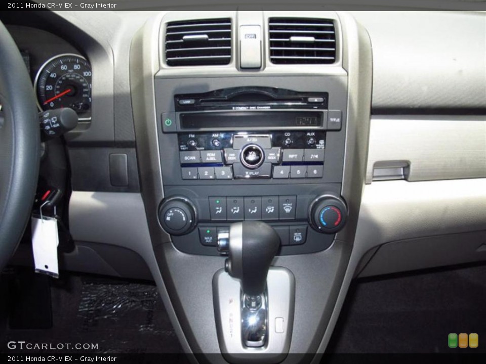 Gray Interior Controls for the 2011 Honda CR-V EX #49421095