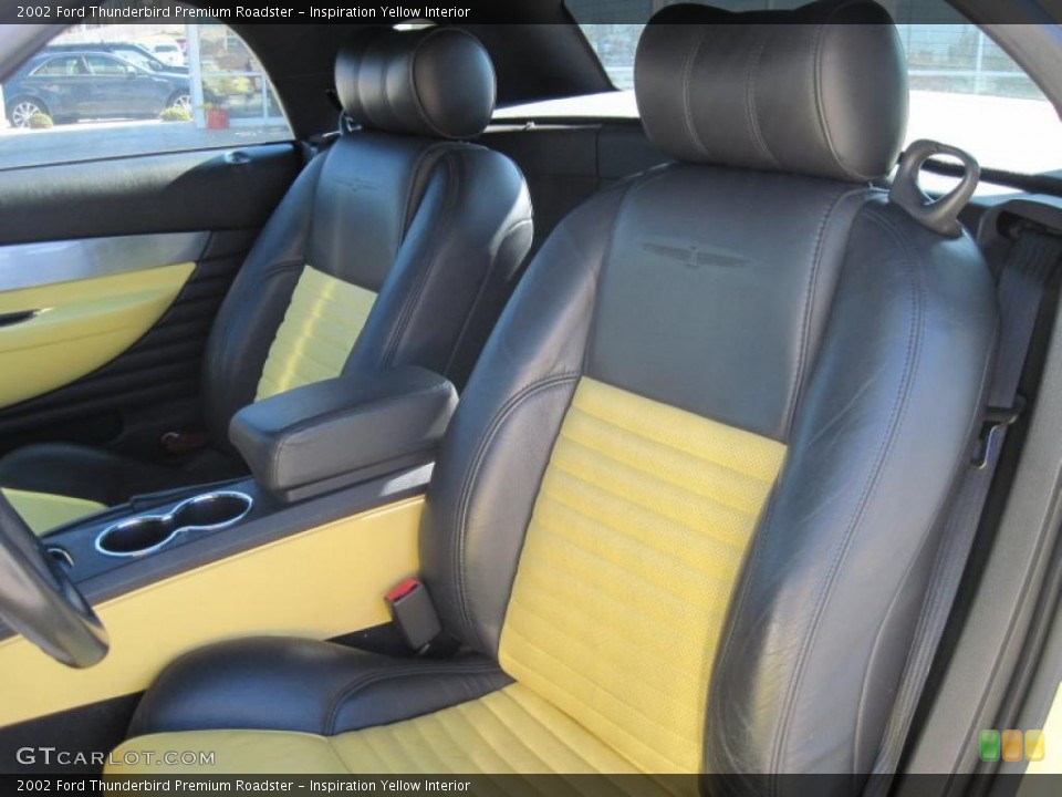 Inspiration Yellow Interior Photo for the 2002 Ford Thunderbird Premium Roadster #49421116
