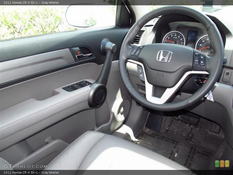 Gray Interior Photo for the 2011 Honda CR-V EX-L #49421536