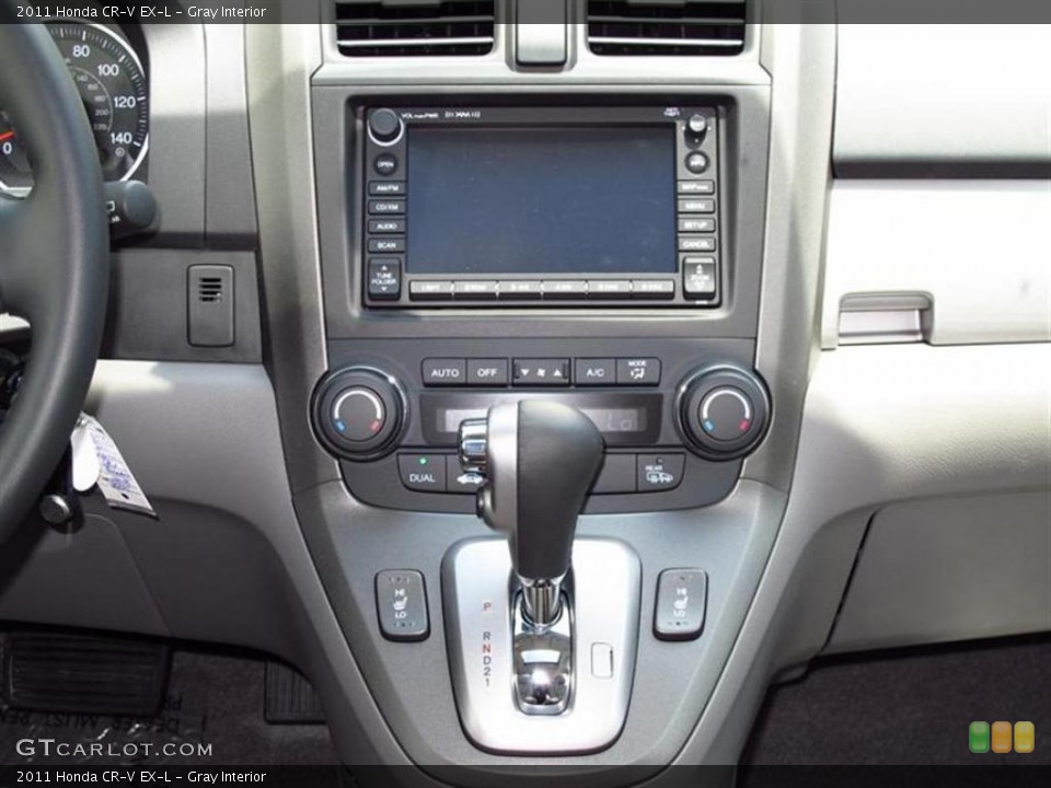 Gray Interior Controls for the 2011 Honda CR-V EX-L #49421551