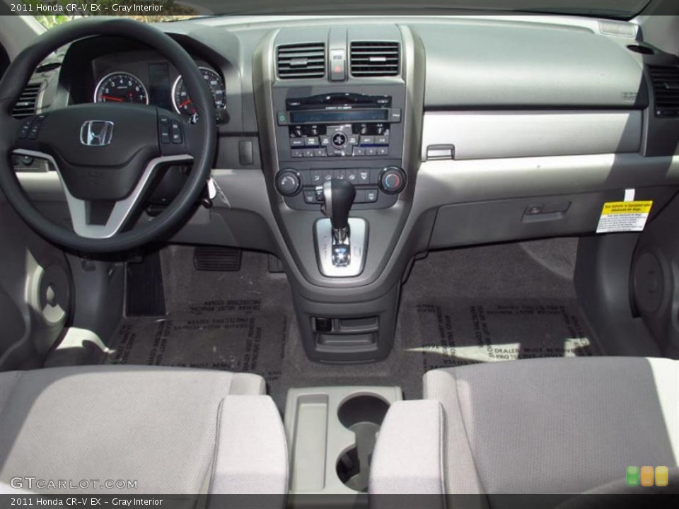 Gray Interior Dashboard for the 2011 Honda CR-V EX #49421671