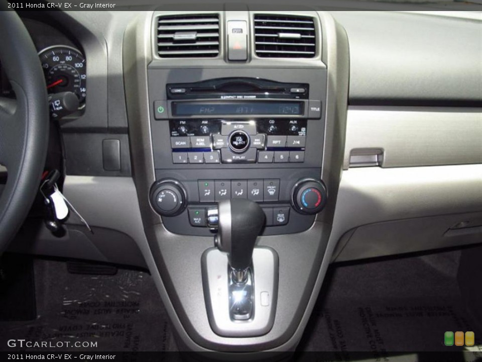 Gray Interior Controls for the 2011 Honda CR-V EX #49421701