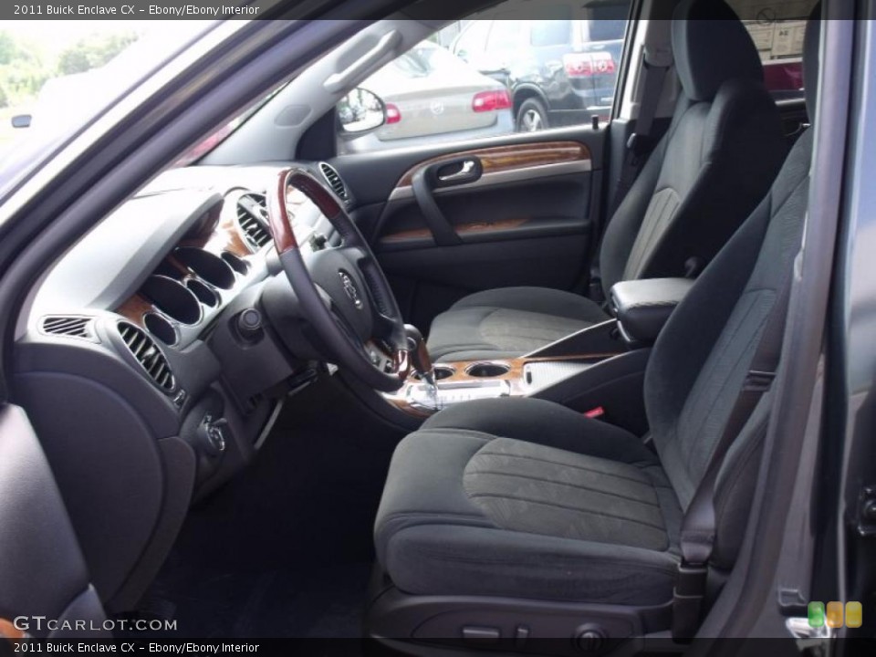 Ebony/Ebony Interior Photo for the 2011 Buick Enclave CX #49421869