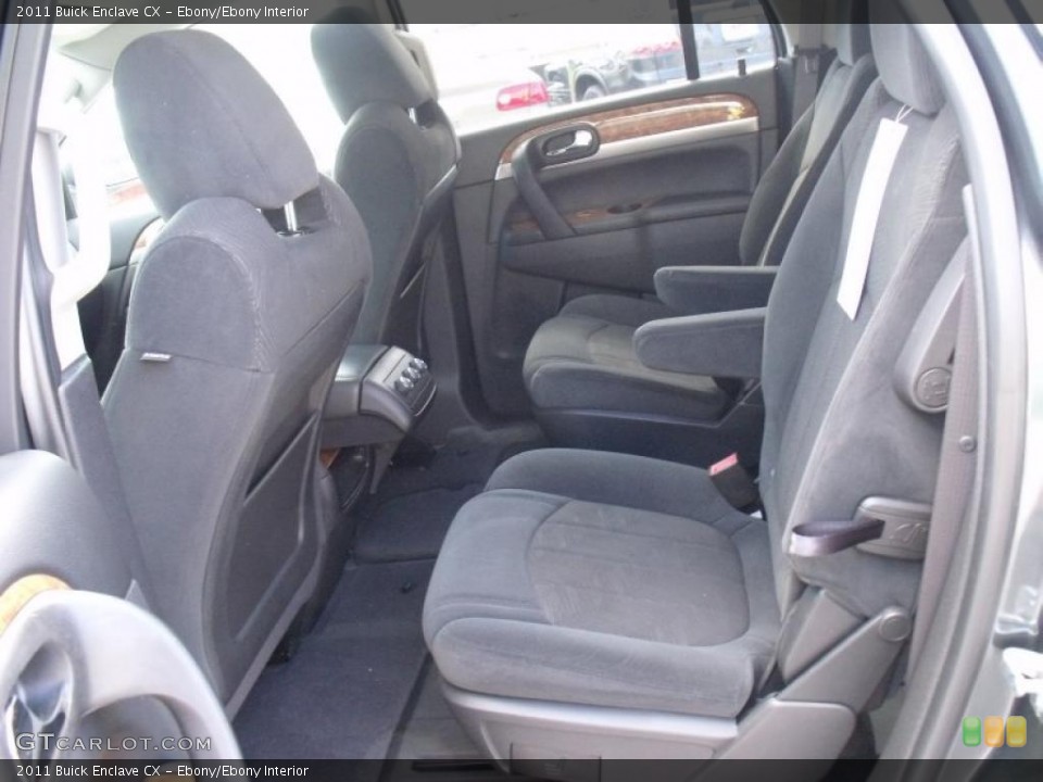 Ebony/Ebony Interior Photo for the 2011 Buick Enclave CX #49421884