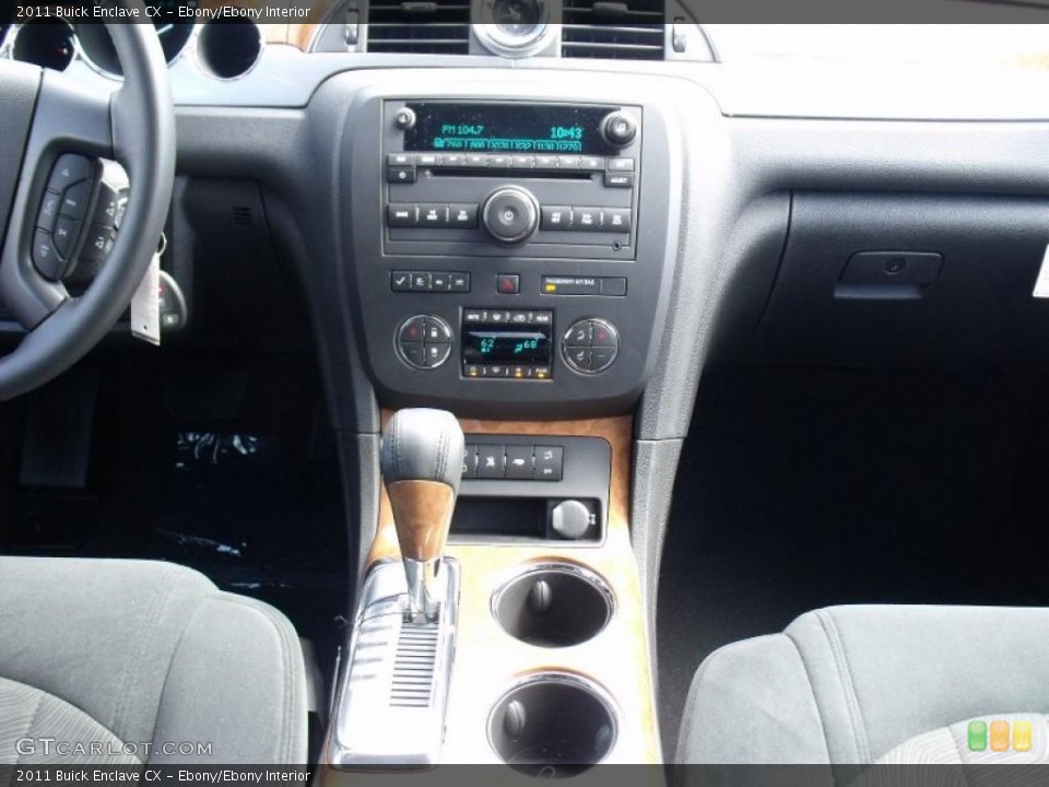 Ebony/Ebony Interior Controls for the 2011 Buick Enclave CX #49421953