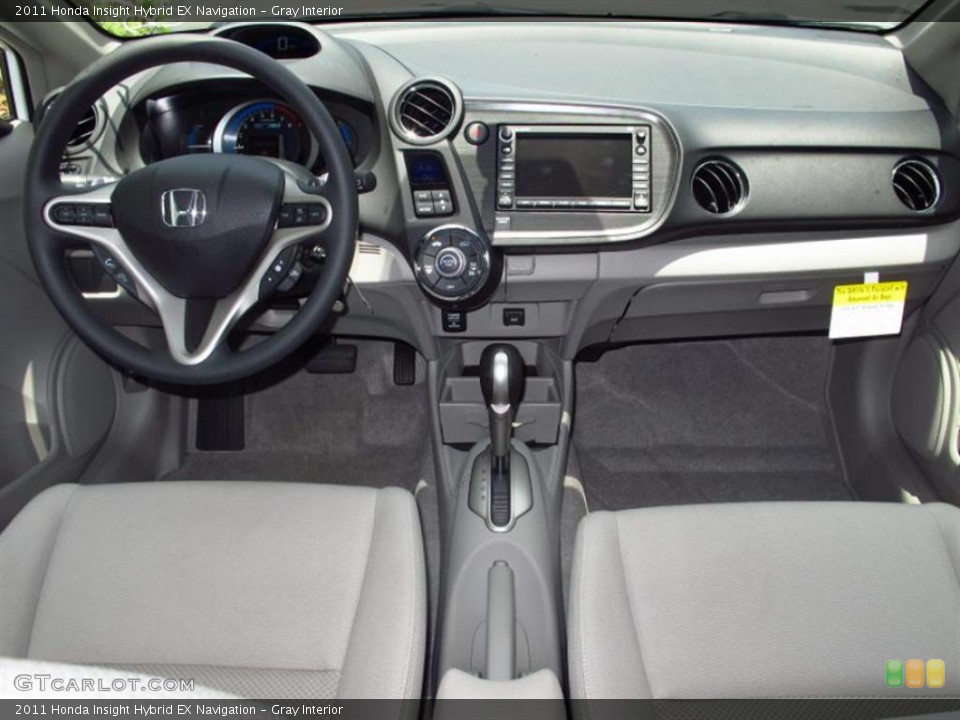 Gray Interior Photo for the 2011 Honda Insight Hybrid EX Navigation #49422139