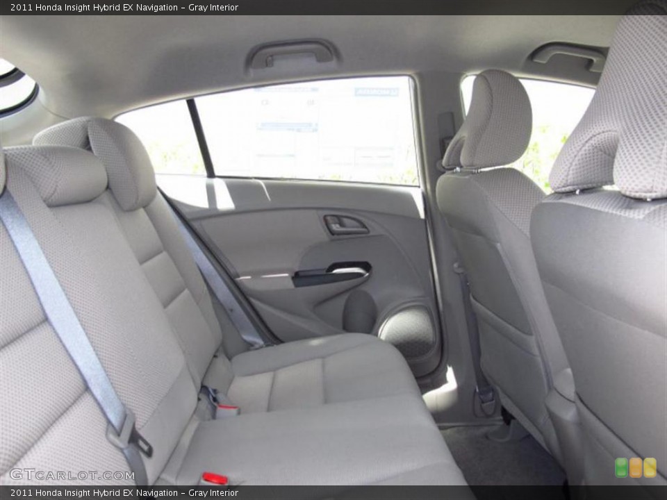 Gray Interior Photo for the 2011 Honda Insight Hybrid EX Navigation #49422202