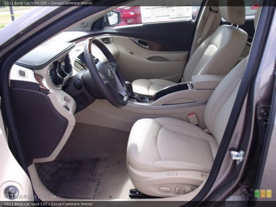 Cocoa/Cashmere Interior Photo for the 2011 Buick LaCrosse CXS #49422238