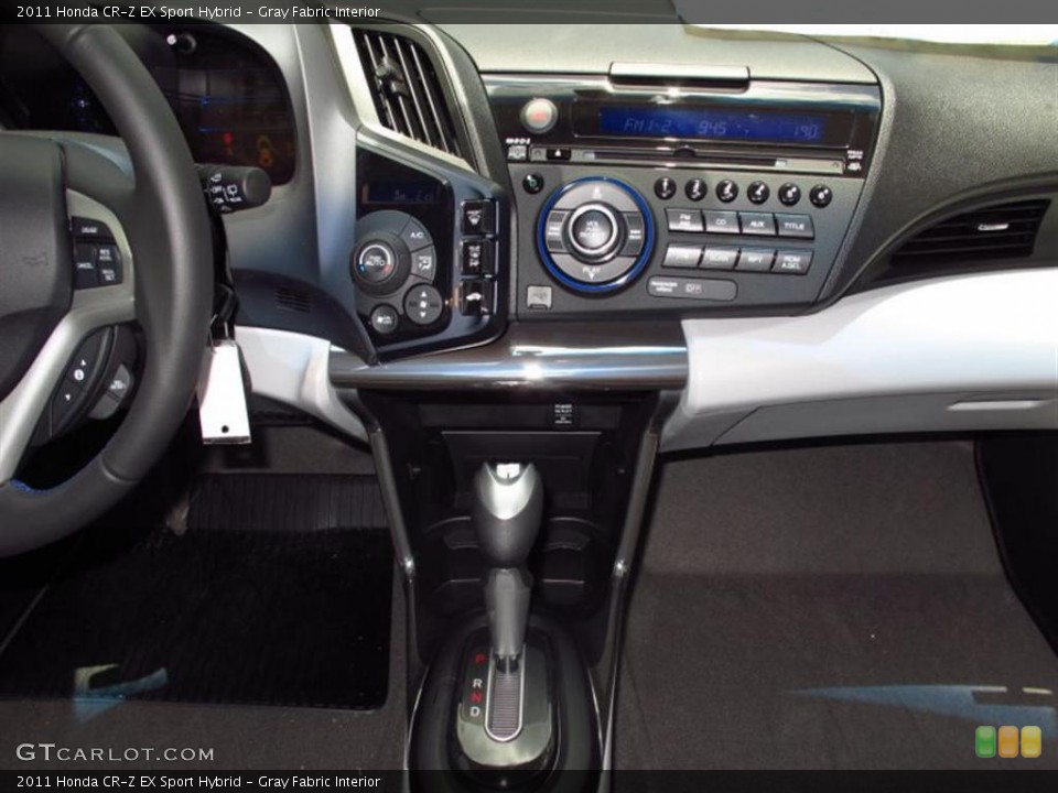 Gray Fabric Interior Controls for the 2011 Honda CR-Z EX Sport Hybrid #49422334