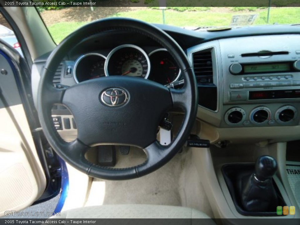 Taupe Interior Dashboard for the 2005 Toyota Tacoma Access Cab #49423330