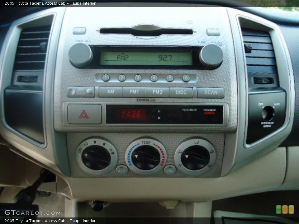 Taupe Interior Controls for the 2005 Toyota Tacoma Access Cab #49423357