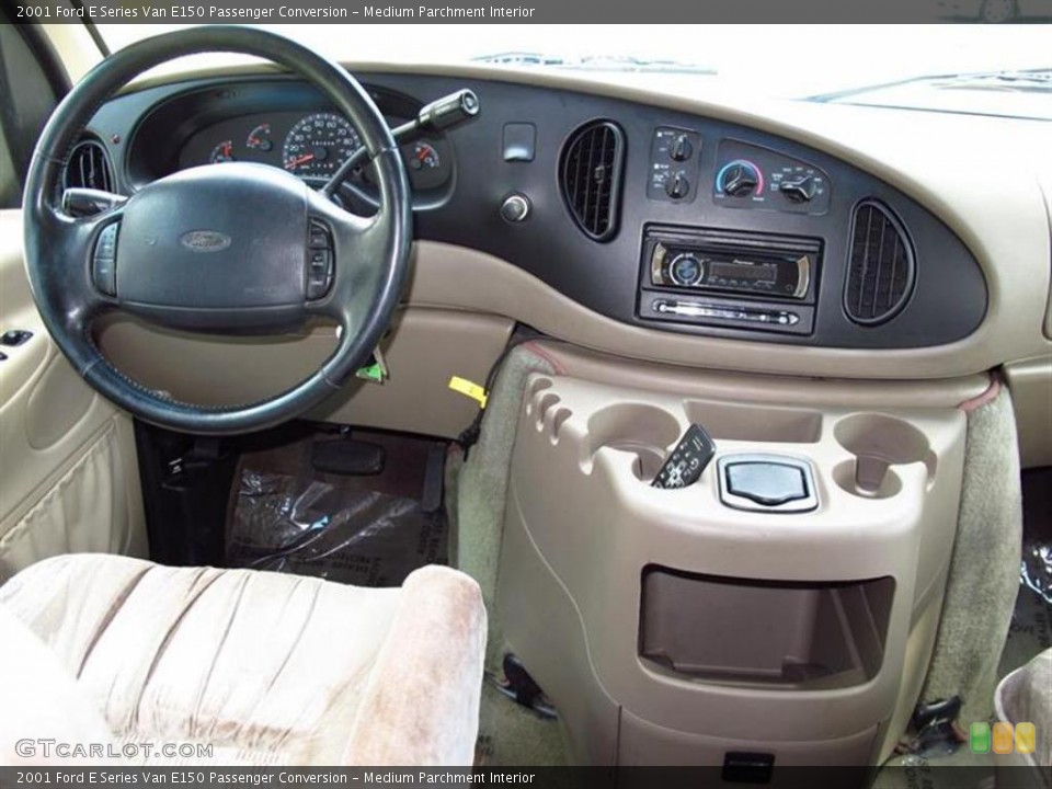 Medium Parchment 2001 Ford E Series Van Interiors