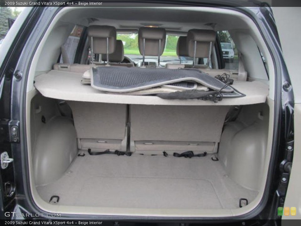 Beige Interior Trunk for the 2009 Suzuki Grand Vitara XSport 4x4 #49426432