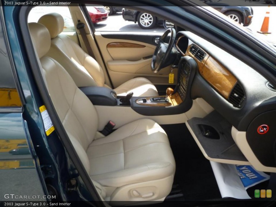Sand Interior Photo for the 2003 Jaguar S-Type 3.0 #49426543