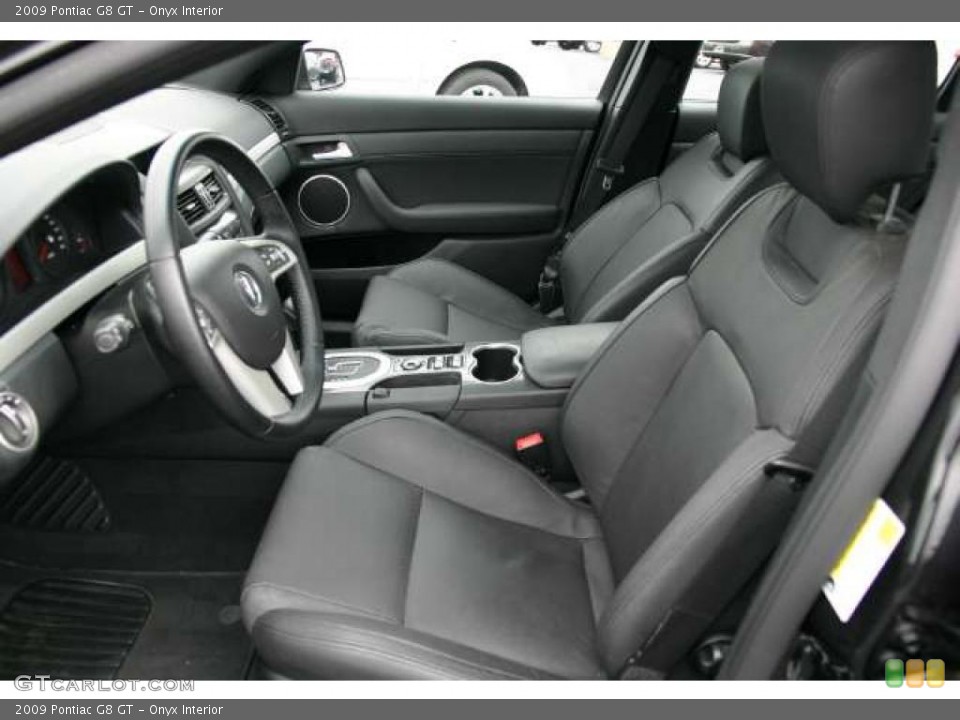 Onyx Interior Photo for the 2009 Pontiac G8 GT #49430056