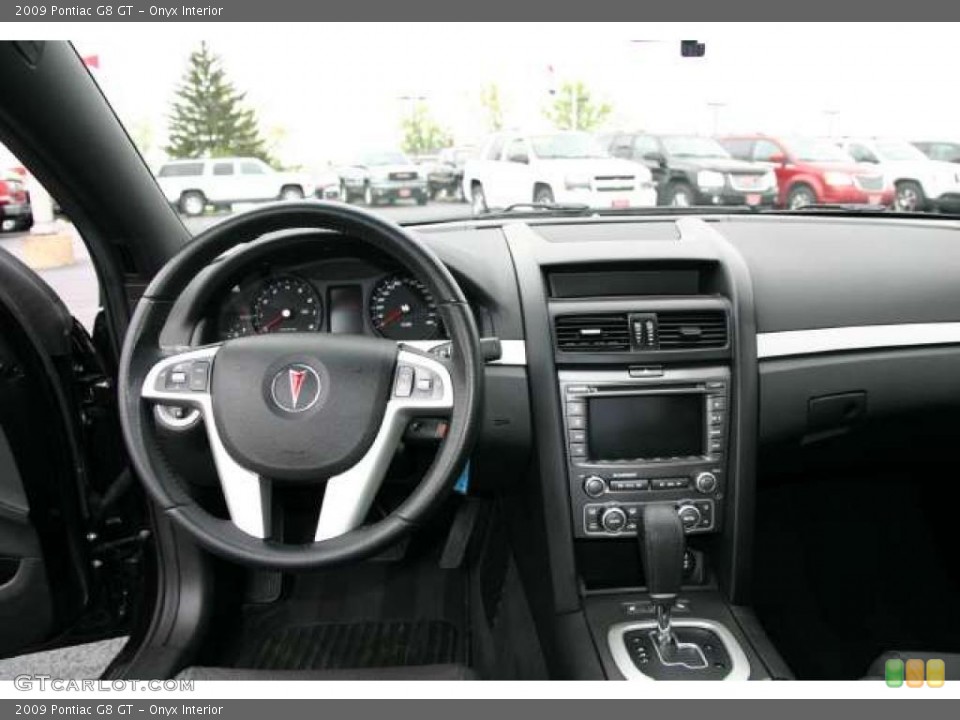 Onyx Interior Steering Wheel for the 2009 Pontiac G8 GT #49430077