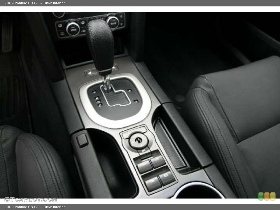 Onyx Interior Transmission for the 2009 Pontiac G8 GT #49430164