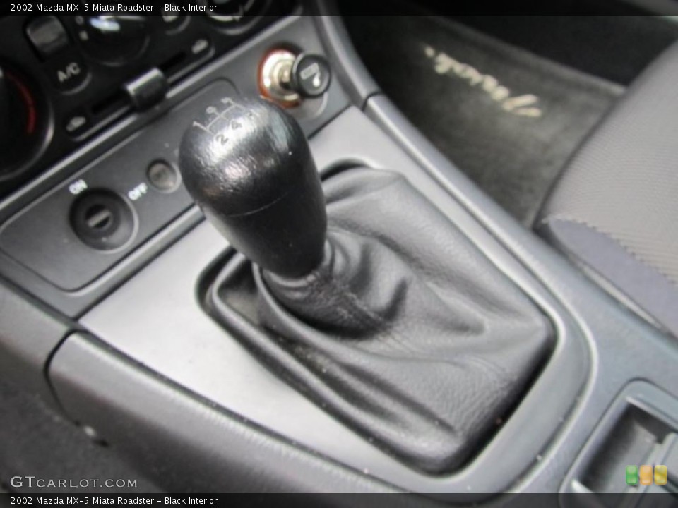 Black Interior Transmission for the 2002 Mazda MX-5 Miata Roadster #49434835