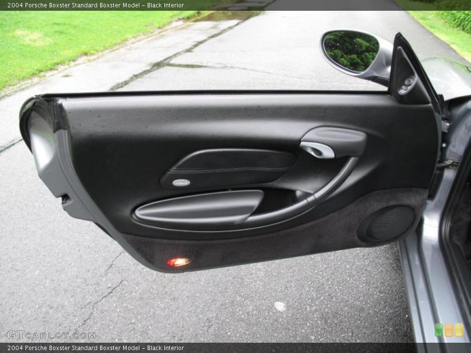 Black Interior Door Panel for the 2004 Porsche Boxster  #49434847
