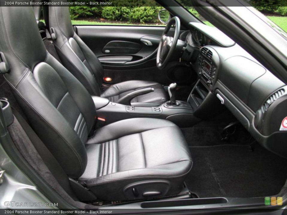Black Interior Photo for the 2004 Porsche Boxster  #49434877