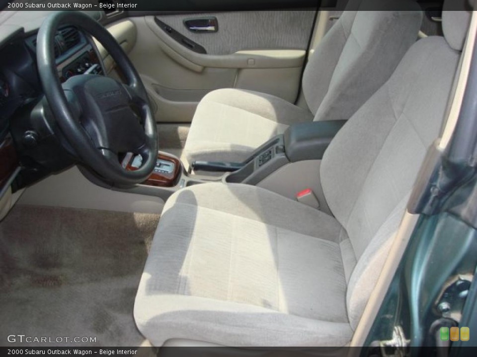 Beige Interior Photo for the 2000 Subaru Outback Wagon #49440331