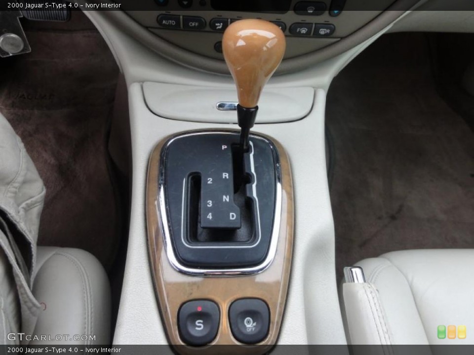 Ivory Interior Transmission for the 2000 Jaguar S-Type 4.0 #49441312