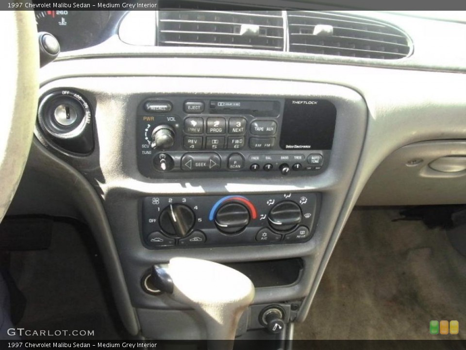 Medium Grey Interior Controls for the 1997 Chevrolet Malibu Sedan #49442293