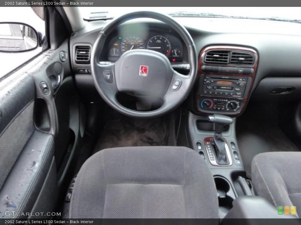 Black Interior Dashboard for the 2002 Saturn L Series L300 Sedan #49442602