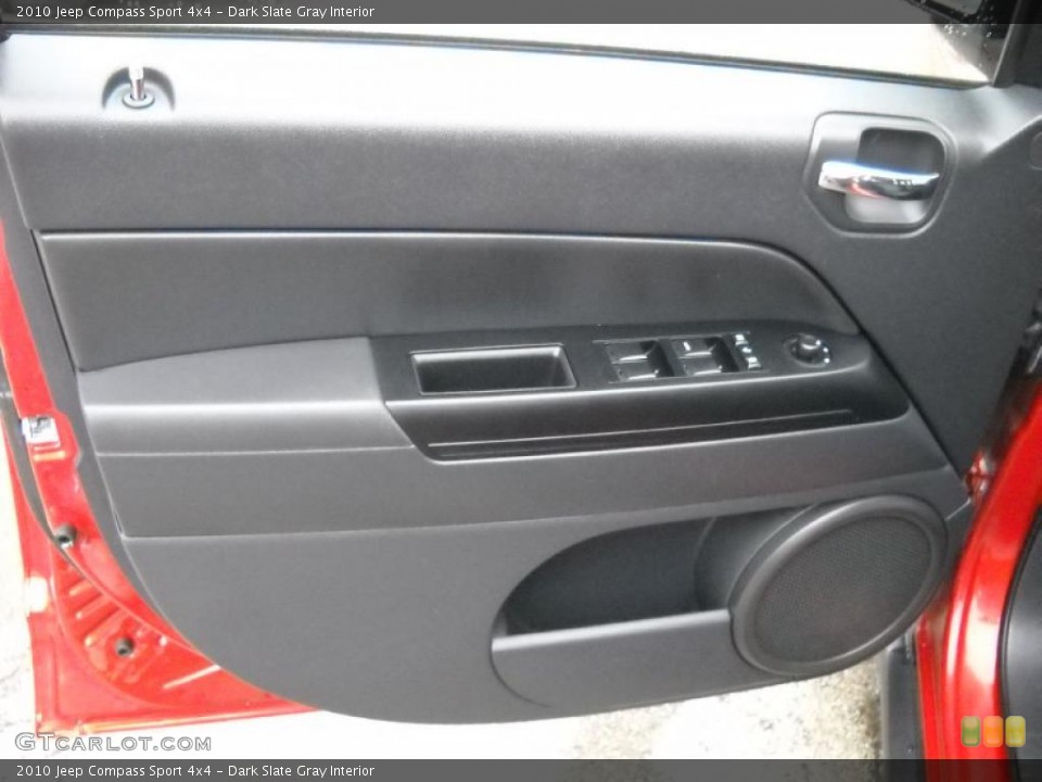 Dark Slate Gray Interior Door Panel for the 2010 Jeep Compass Sport 4x4 #49442887