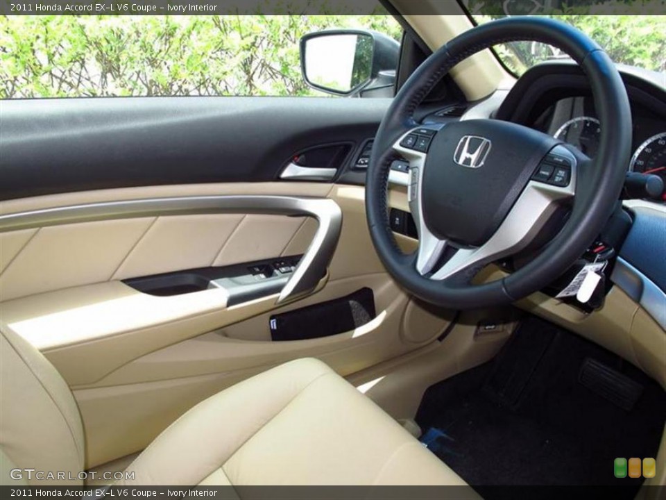 Ivory Interior Photo for the 2011 Honda Accord EX-L V6 Coupe #49447108