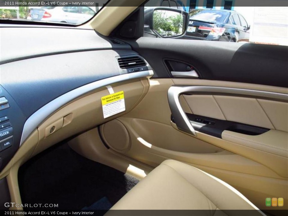 Ivory Interior Photo for the 2011 Honda Accord EX-L V6 Coupe #49447147