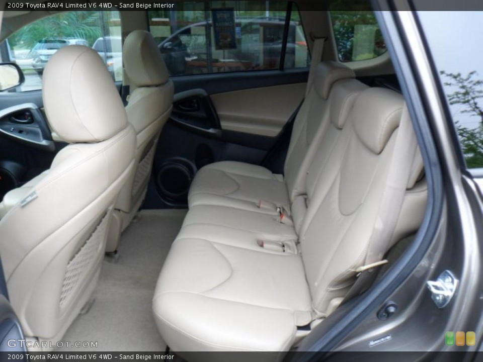 Sand Beige Interior Photo for the 2009 Toyota RAV4 Limited V6 4WD #49449442