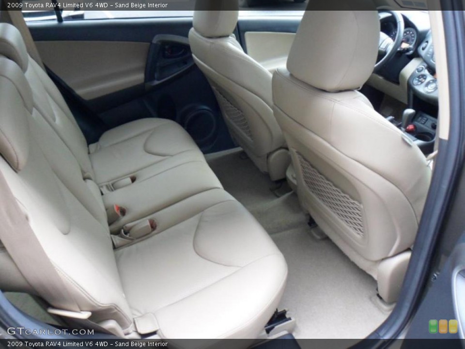Sand Beige Interior Photo for the 2009 Toyota RAV4 Limited V6 4WD #49449481