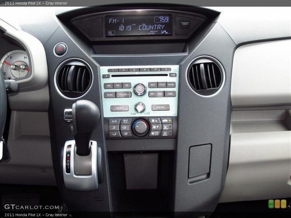 Gray Interior Controls for the 2011 Honda Pilot LX #49450846
