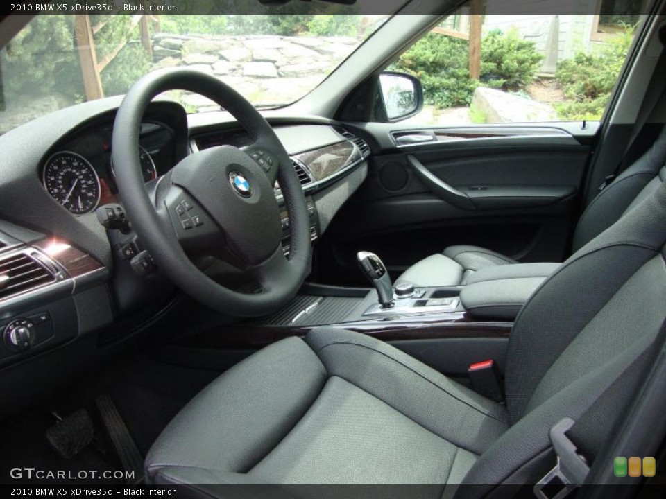 Black Interior Photo for the 2010 BMW X5 xDrive35d #49454899