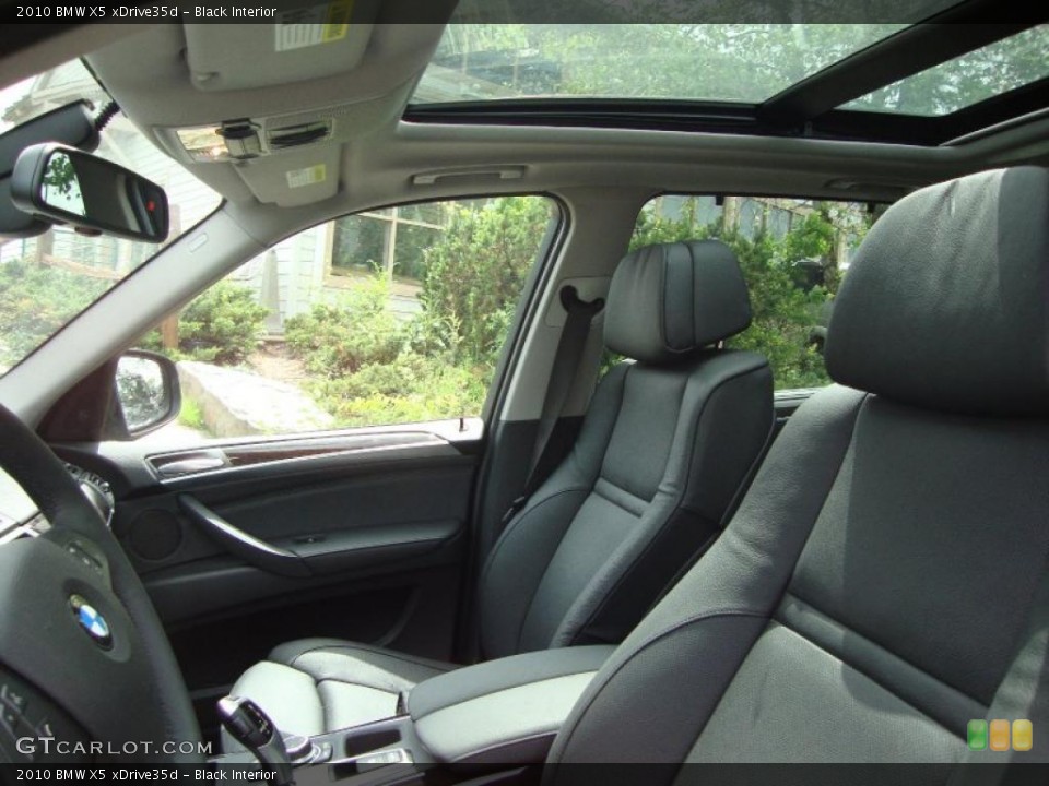 Black Interior Photo for the 2010 BMW X5 xDrive35d #49454914