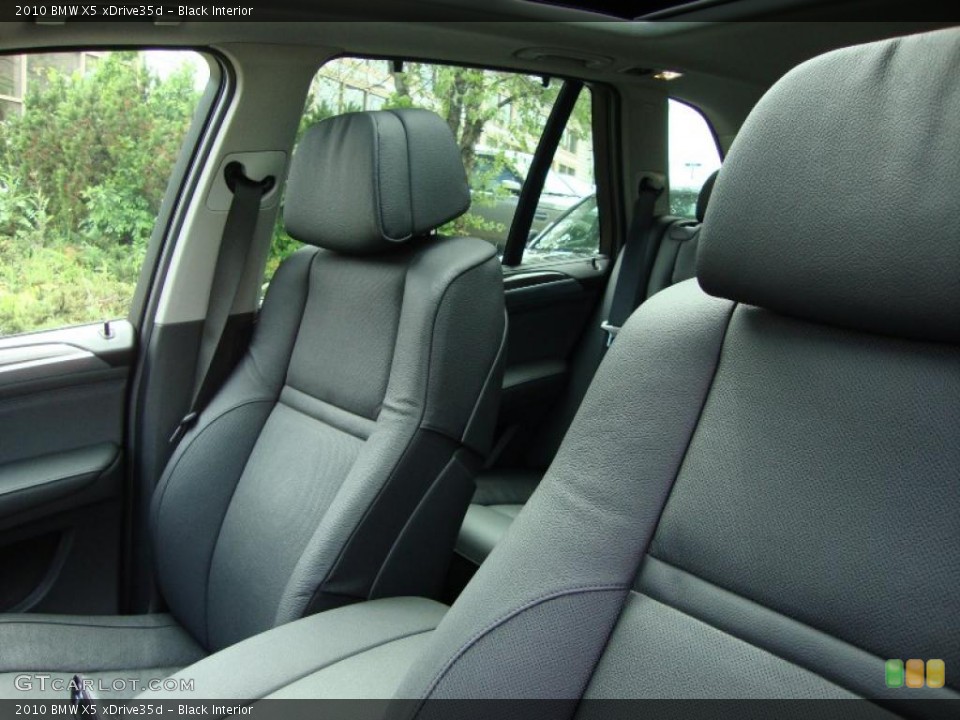 Black Interior Photo for the 2010 BMW X5 xDrive35d #49454929