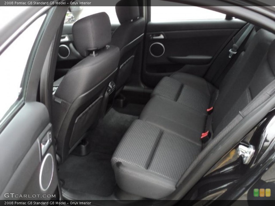 Onyx Interior Photo for the 2008 Pontiac G8  #49460563