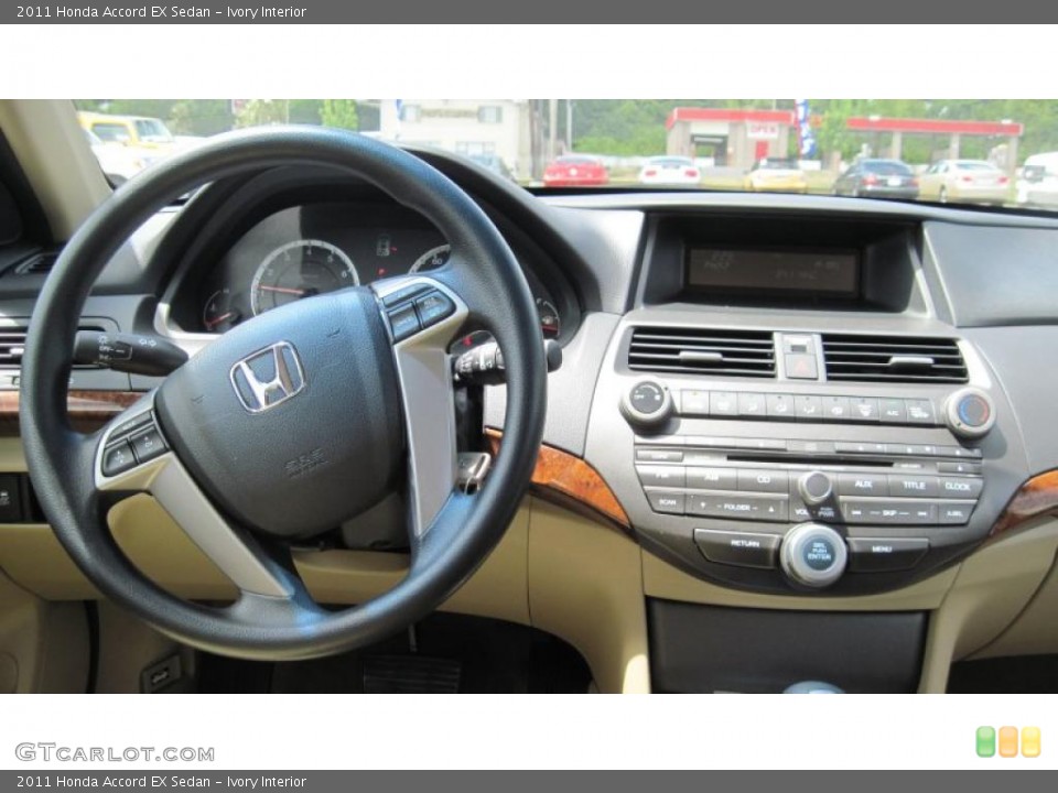 Ivory Interior Dashboard for the 2011 Honda Accord EX Sedan #49467397