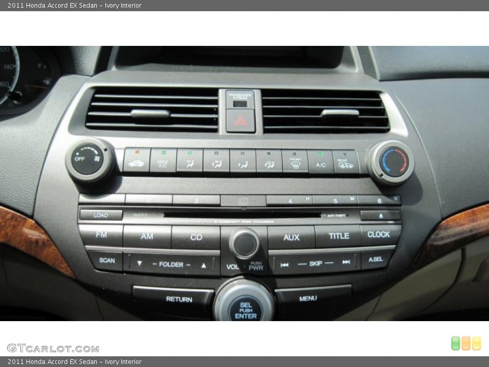 Ivory Interior Controls for the 2011 Honda Accord EX Sedan #49467412