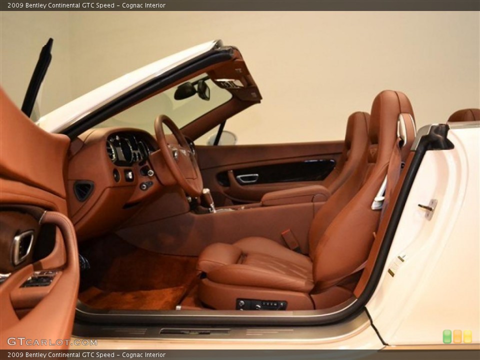 Cognac Interior Photo for the 2009 Bentley Continental GTC Speed #49470006