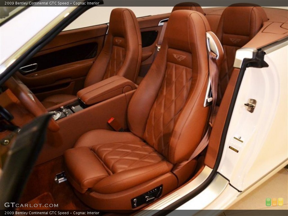 Cognac Interior Photo for the 2009 Bentley Continental GTC Speed #49470036
