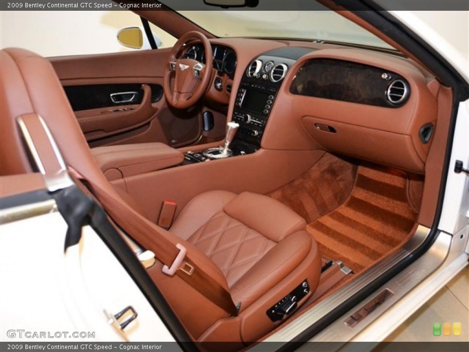 Cognac Interior Photo for the 2009 Bentley Continental GTC Speed #49470051